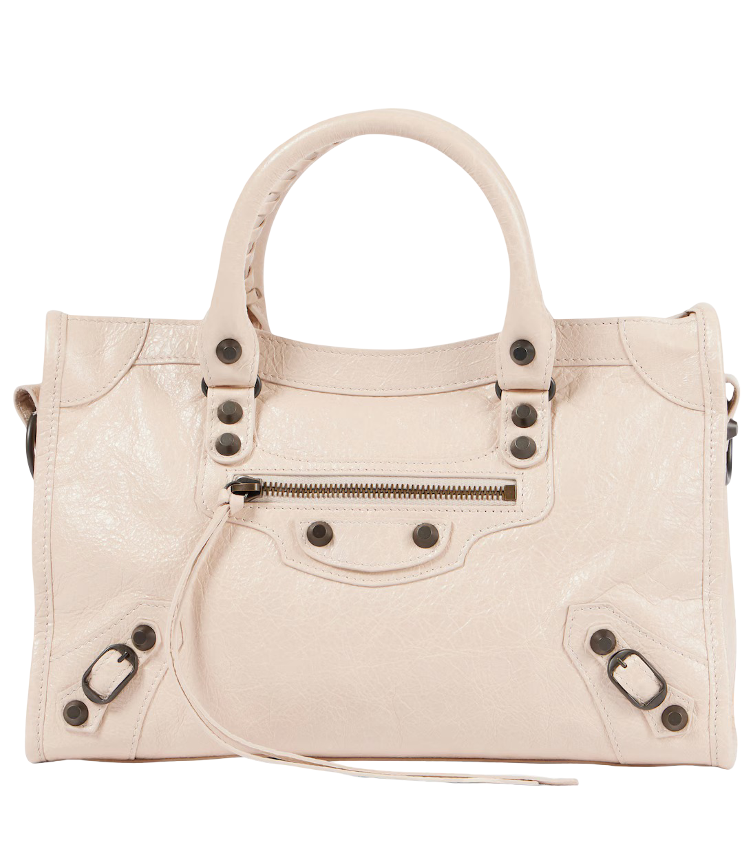 Le City Small leather tote bag
