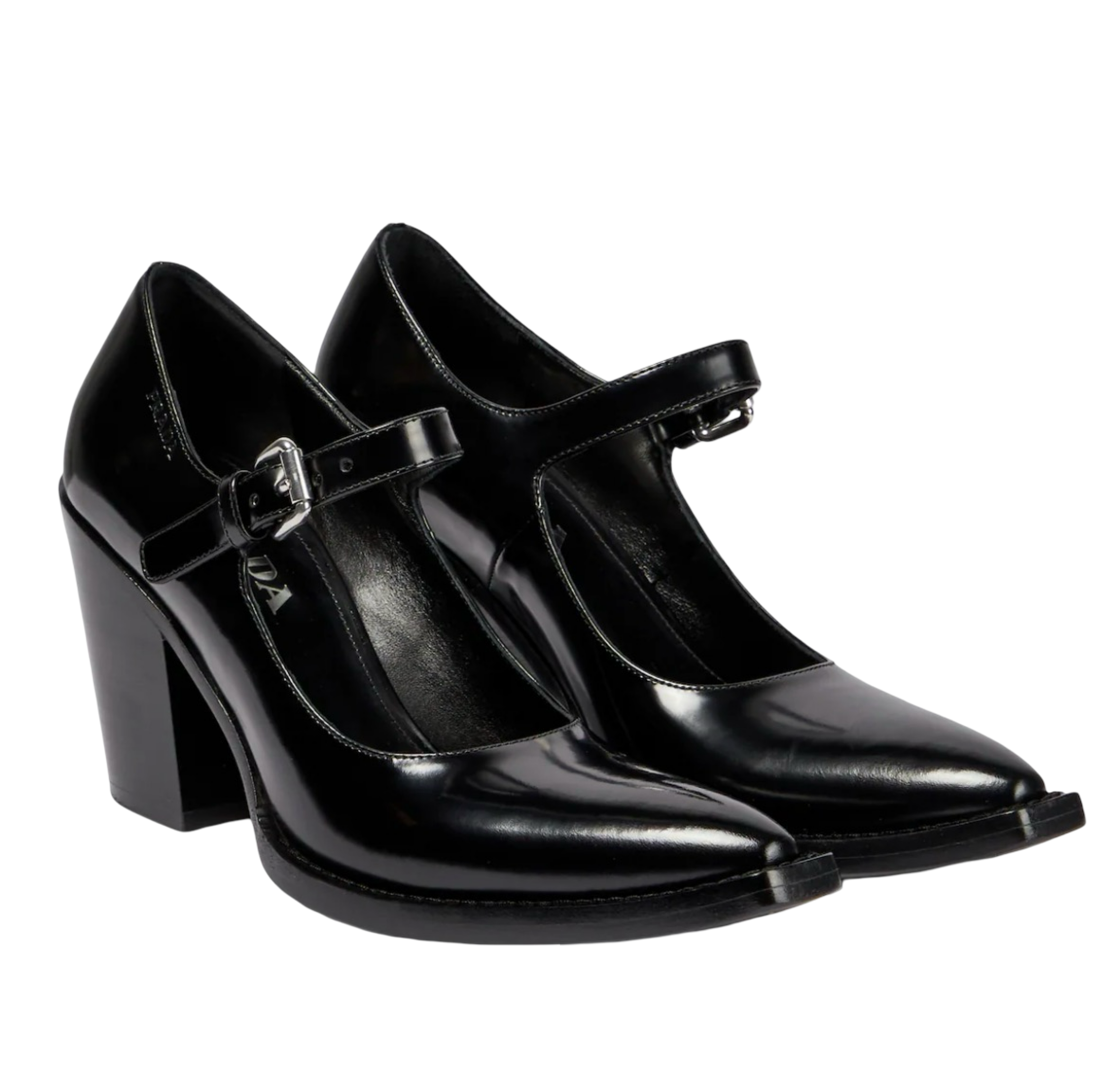 Leather Mary Jane pumps