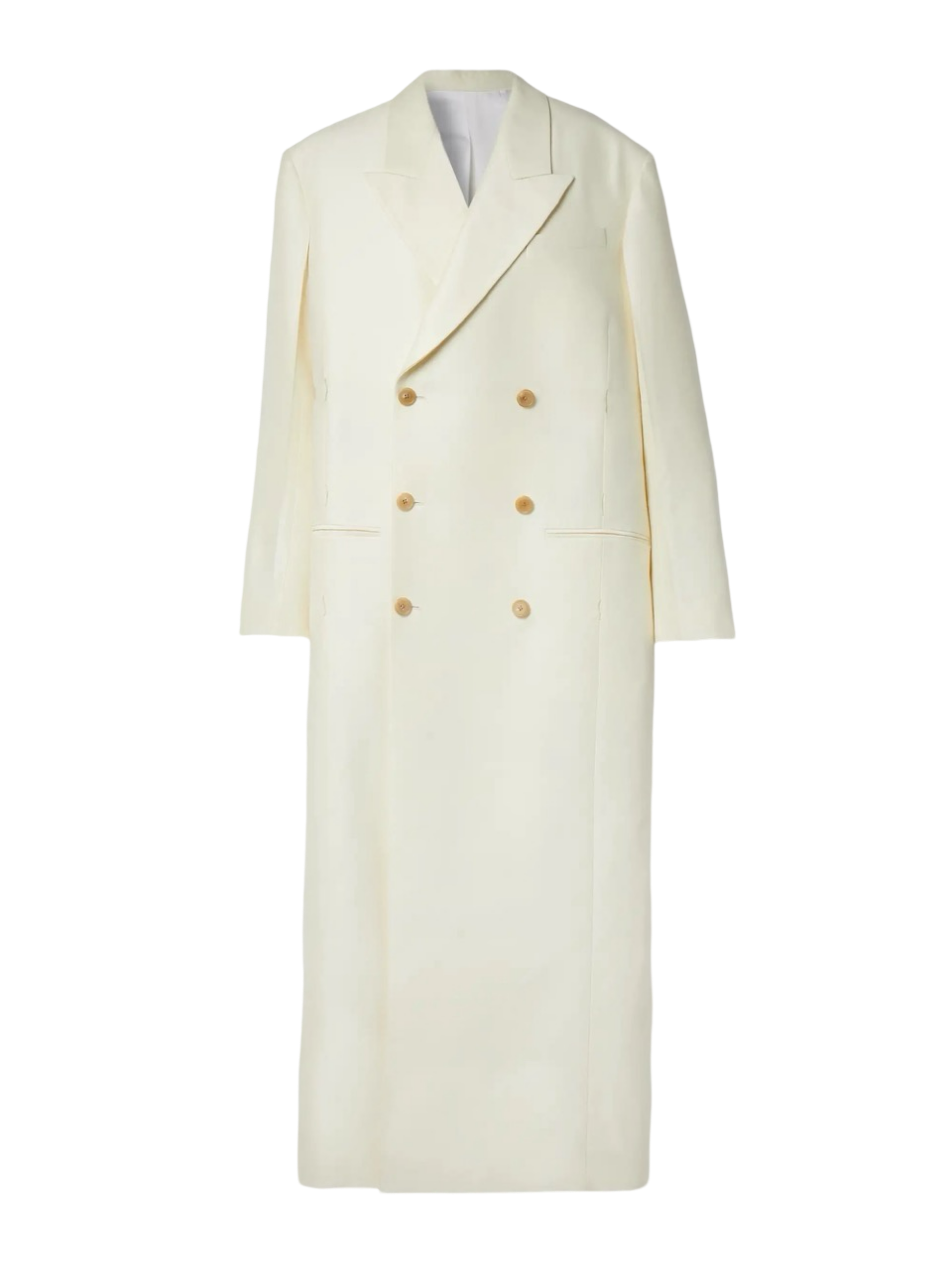 Catena Oversized Wool And Silk-Blend Cady Coat