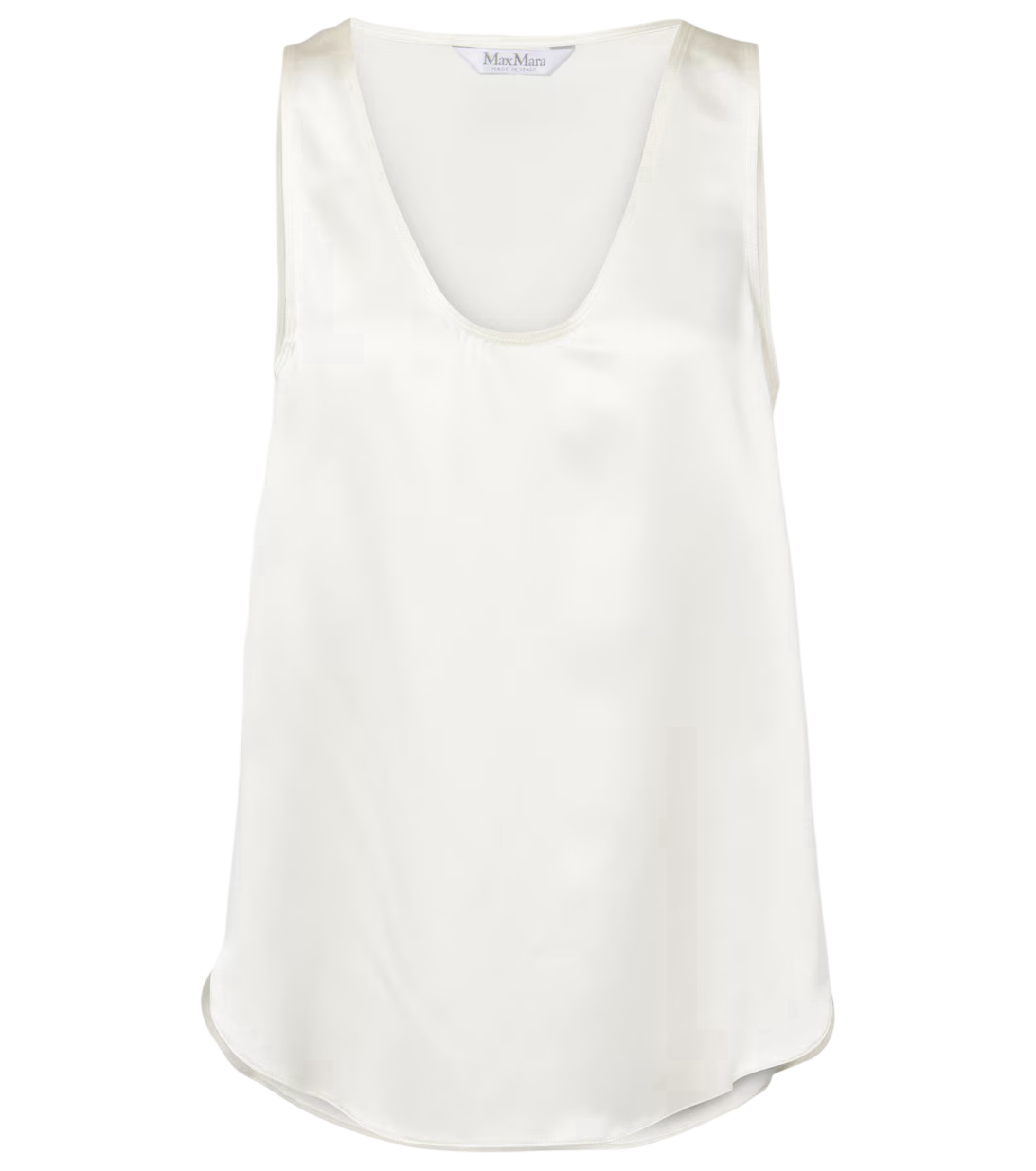 Filly Silk Satin Tank Top