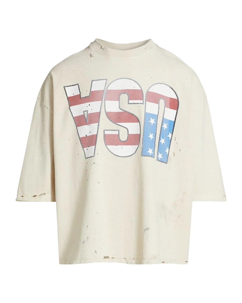 Graphic Print Crew Neck Pullover