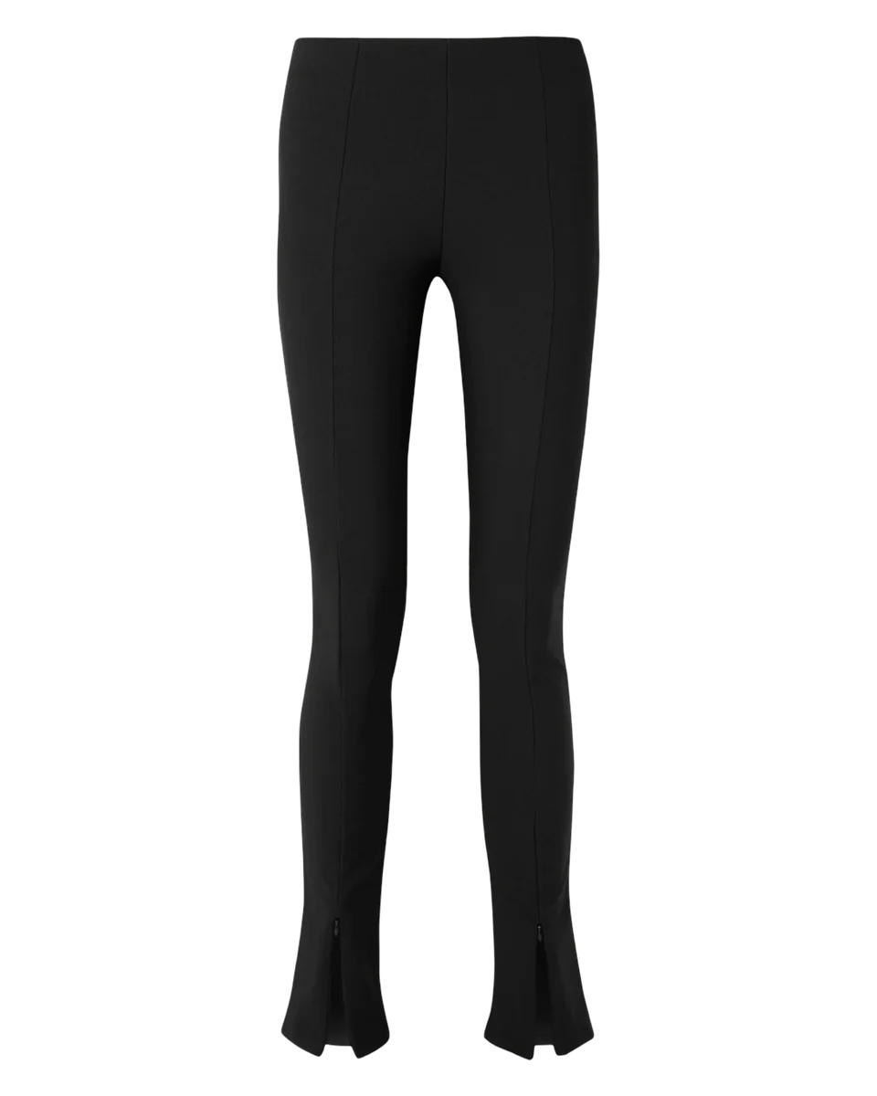 Reya Ribbed Stretch-Jersey Flared Leggings