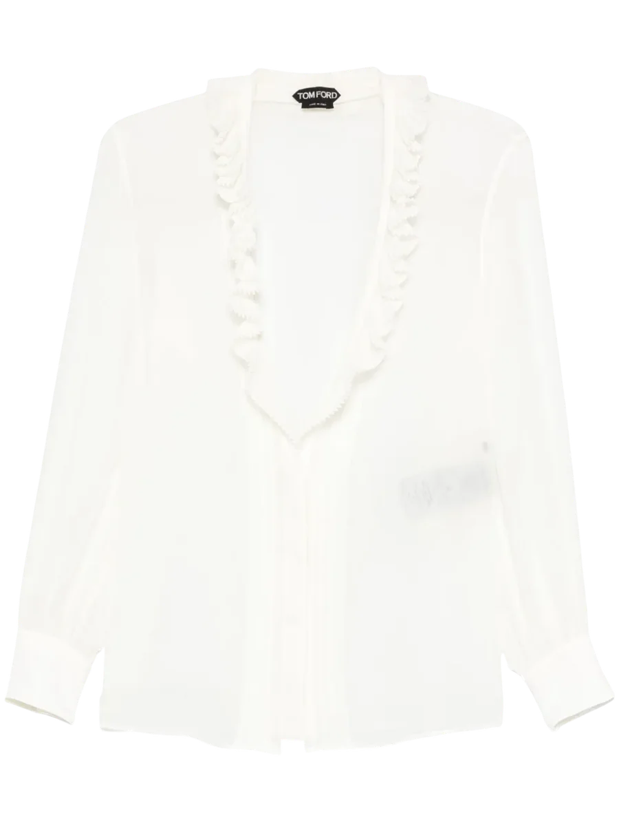 Ruffle-Detailed Blouse