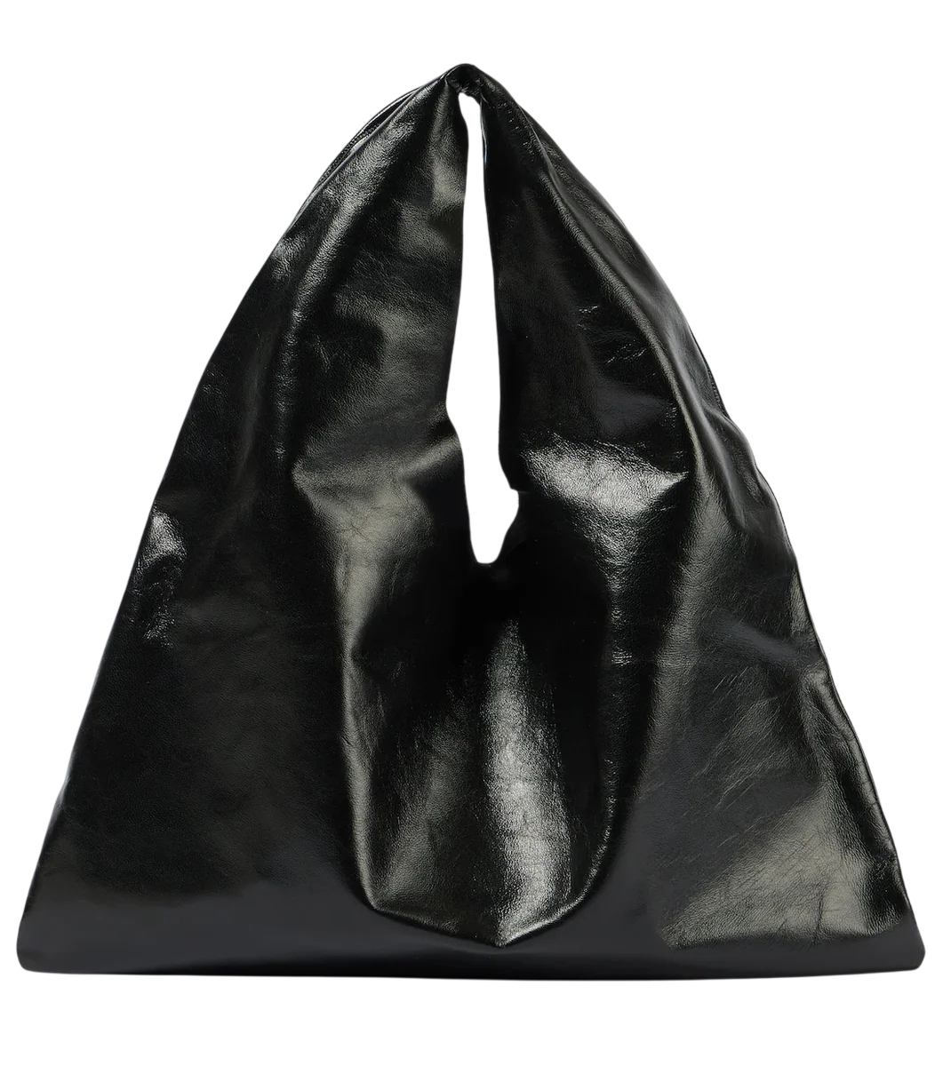 Bindle Small Leather Tote Bag