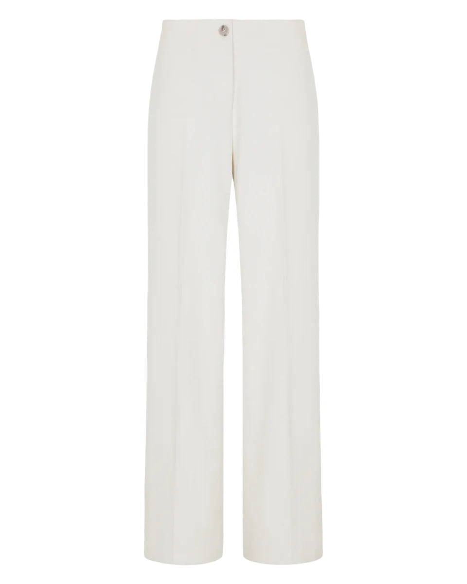 Cotton And Silk Camilla Trousers