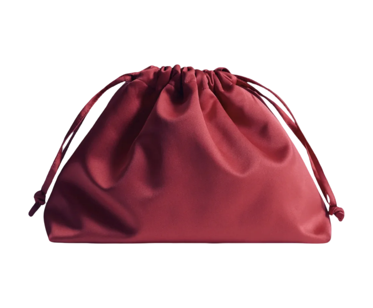Morgan Satin Small Pouch