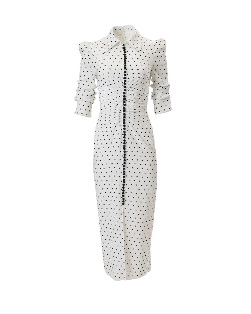 Polka Dot Shirt Dress