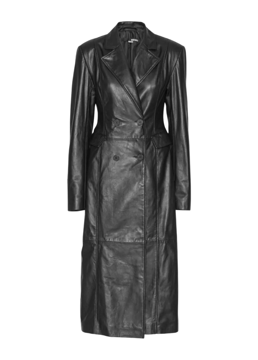 Leather Long Coat
