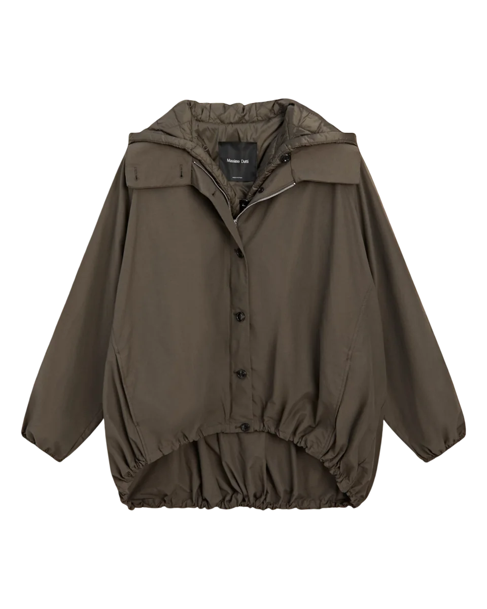 Parka With Puff Detail