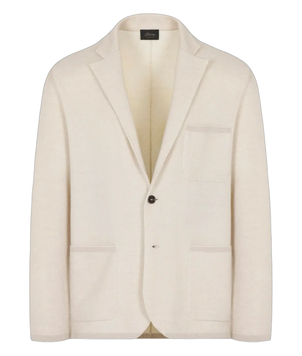 Wool And Cashmere Knitted Jacket