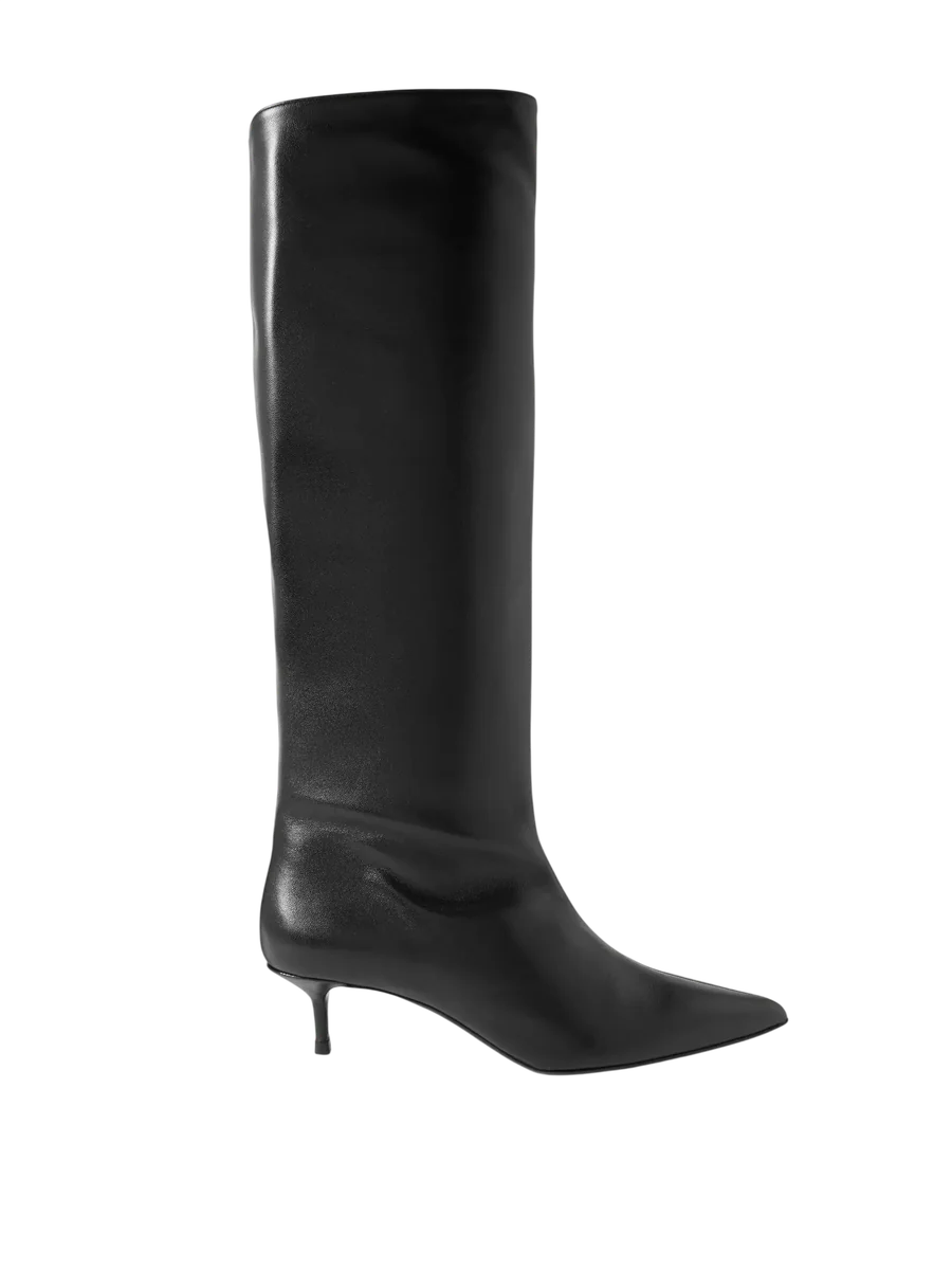 Sebastian Leather Knee Boots