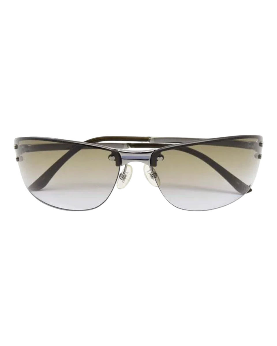  Shield Gradient Sunglasses