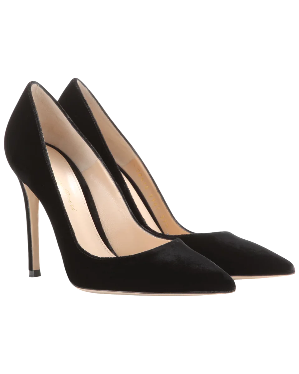 Gianvito 105 velvet pumps