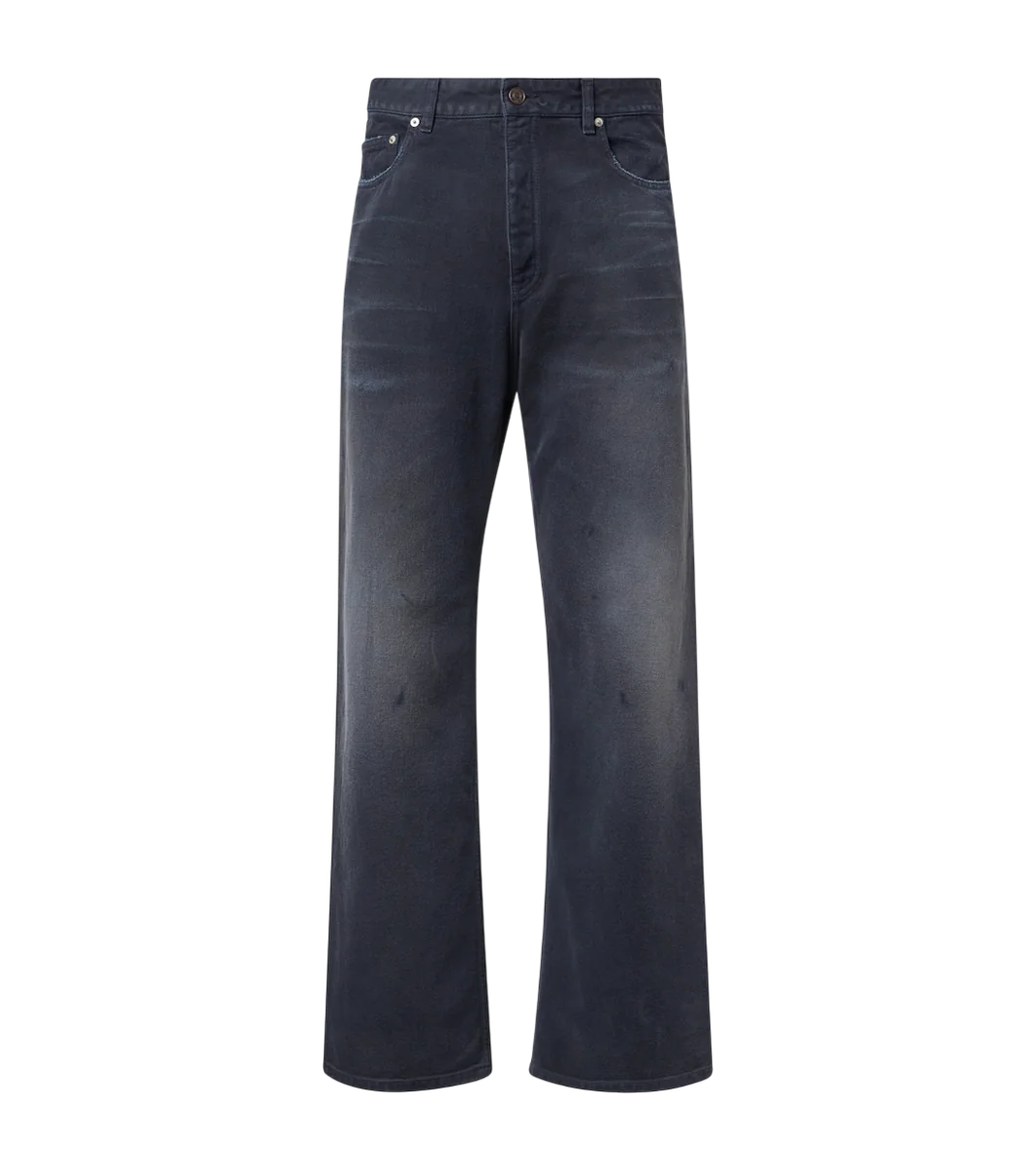 Faded Straight Jeans