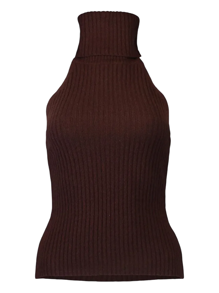 Samson Ribbed Turtleneck Top