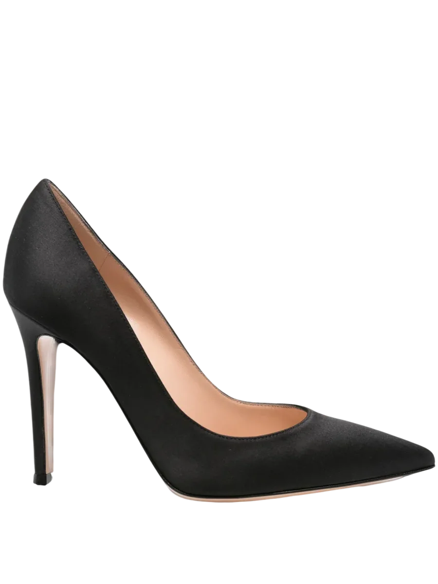 Gianvito Rossi 105mm Satin Stiletto Pumps