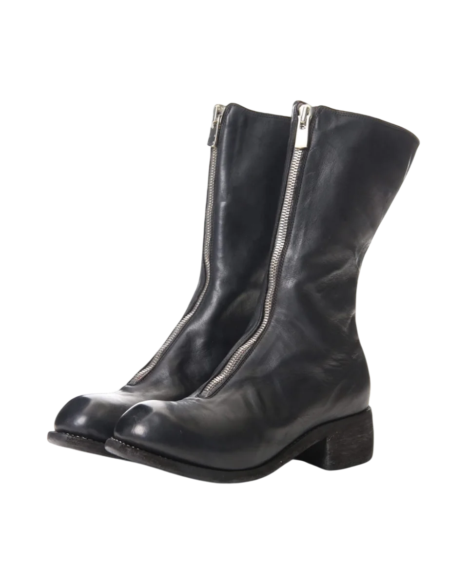 PL9 front zipper boots