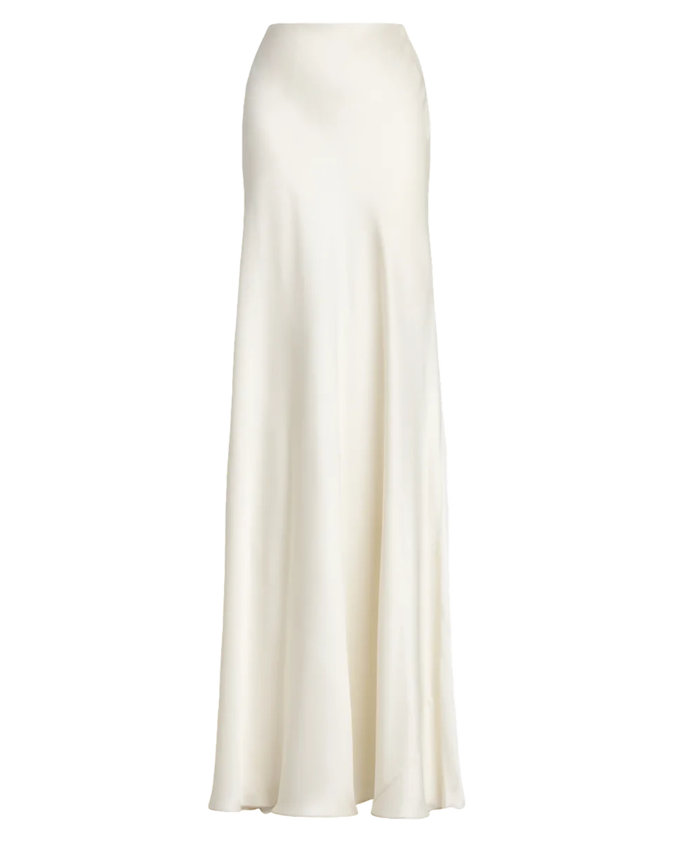 Masina Stretch Satin Skirt