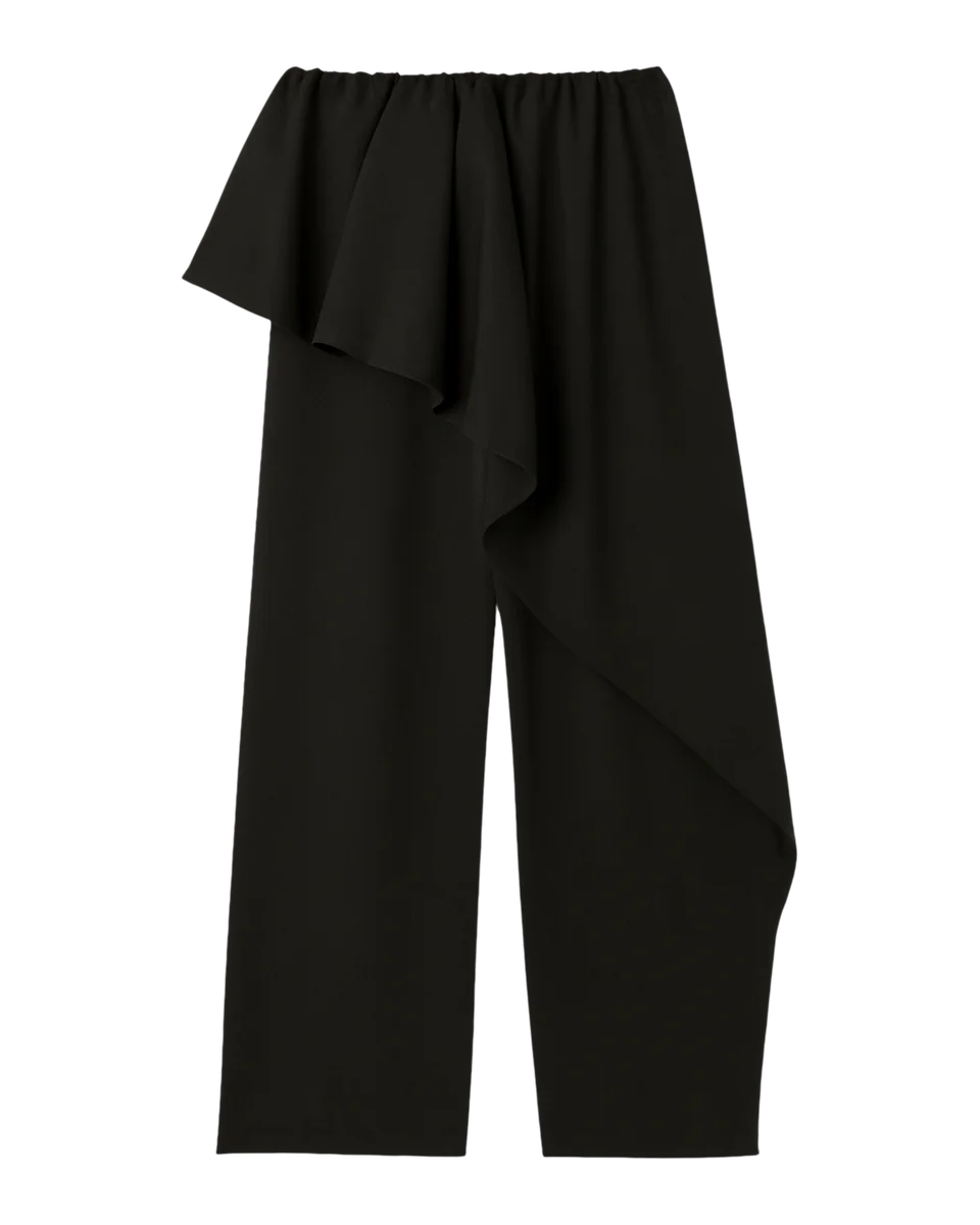 Ruffle Front Tailored Trousers