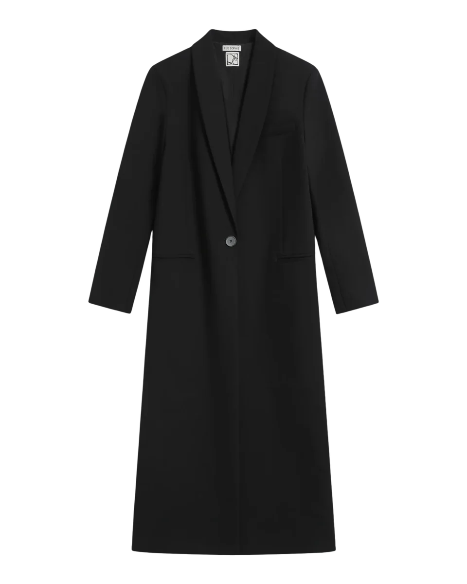Augustin Deep Neck Coat