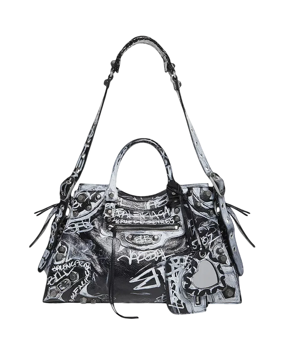 Neo Cagole City Graffiti Handbag