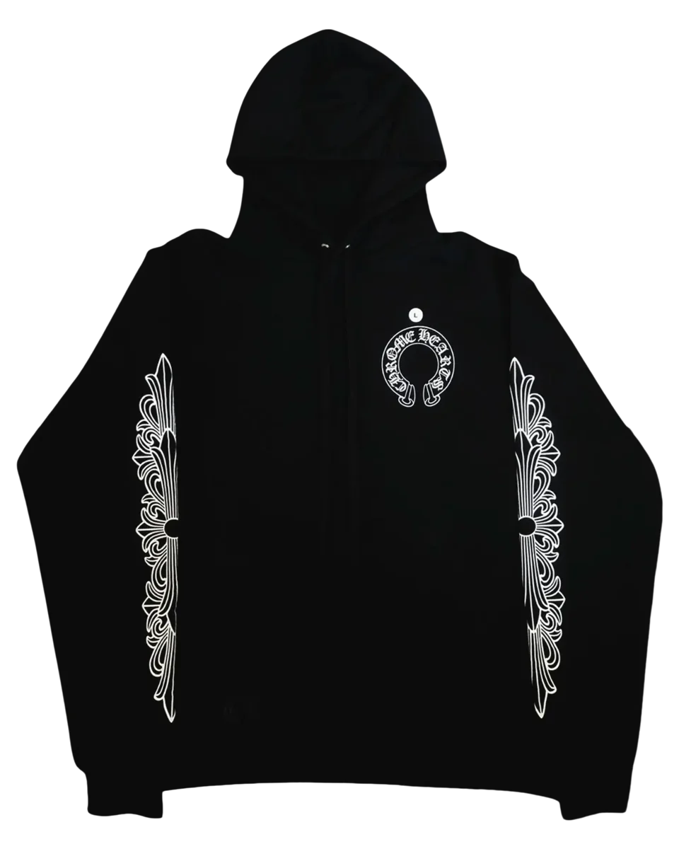Horseshoe Floral Hoodie