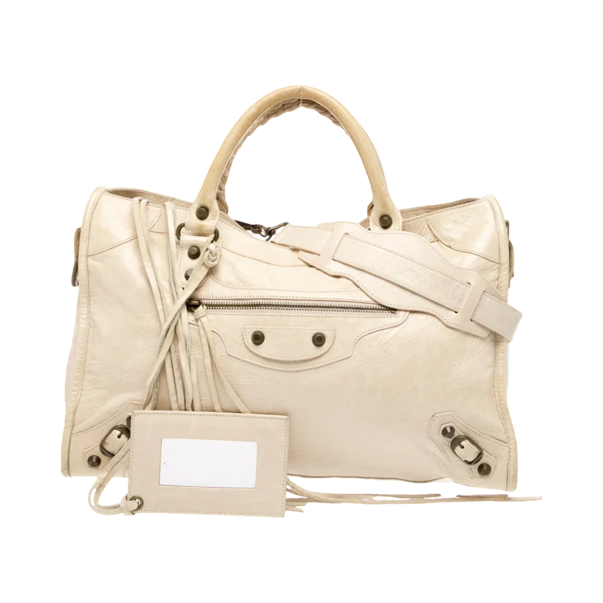 Leather Motocross Classic City Bag