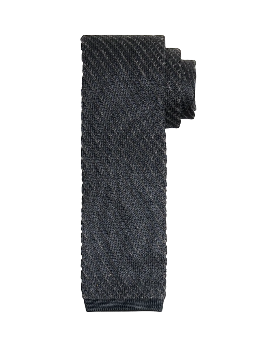 Men's Cashmere Blend Tricot Stripe Tie