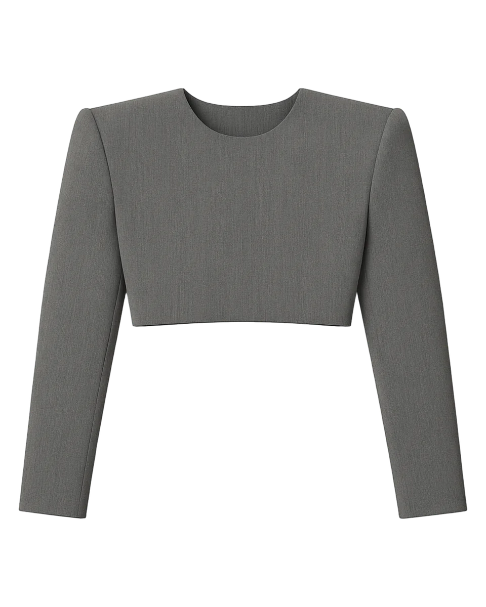 Long Sleeve Crop Top
