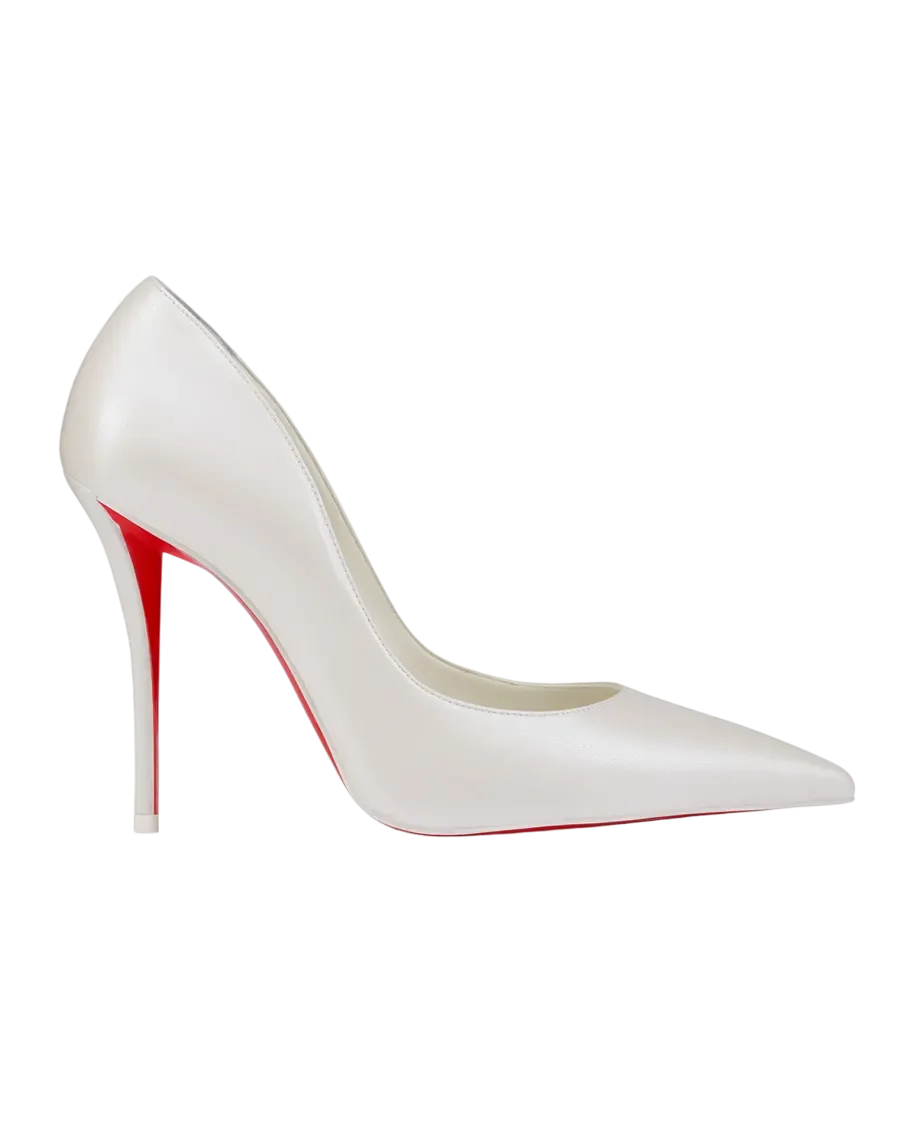 100mm Miss Z Leather Pumps