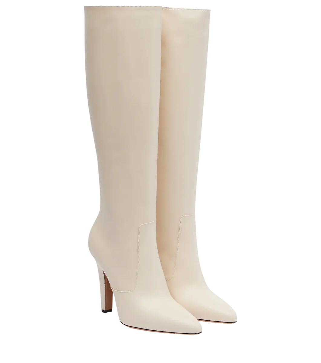 Elsa 100 Leather Knee-High Boots