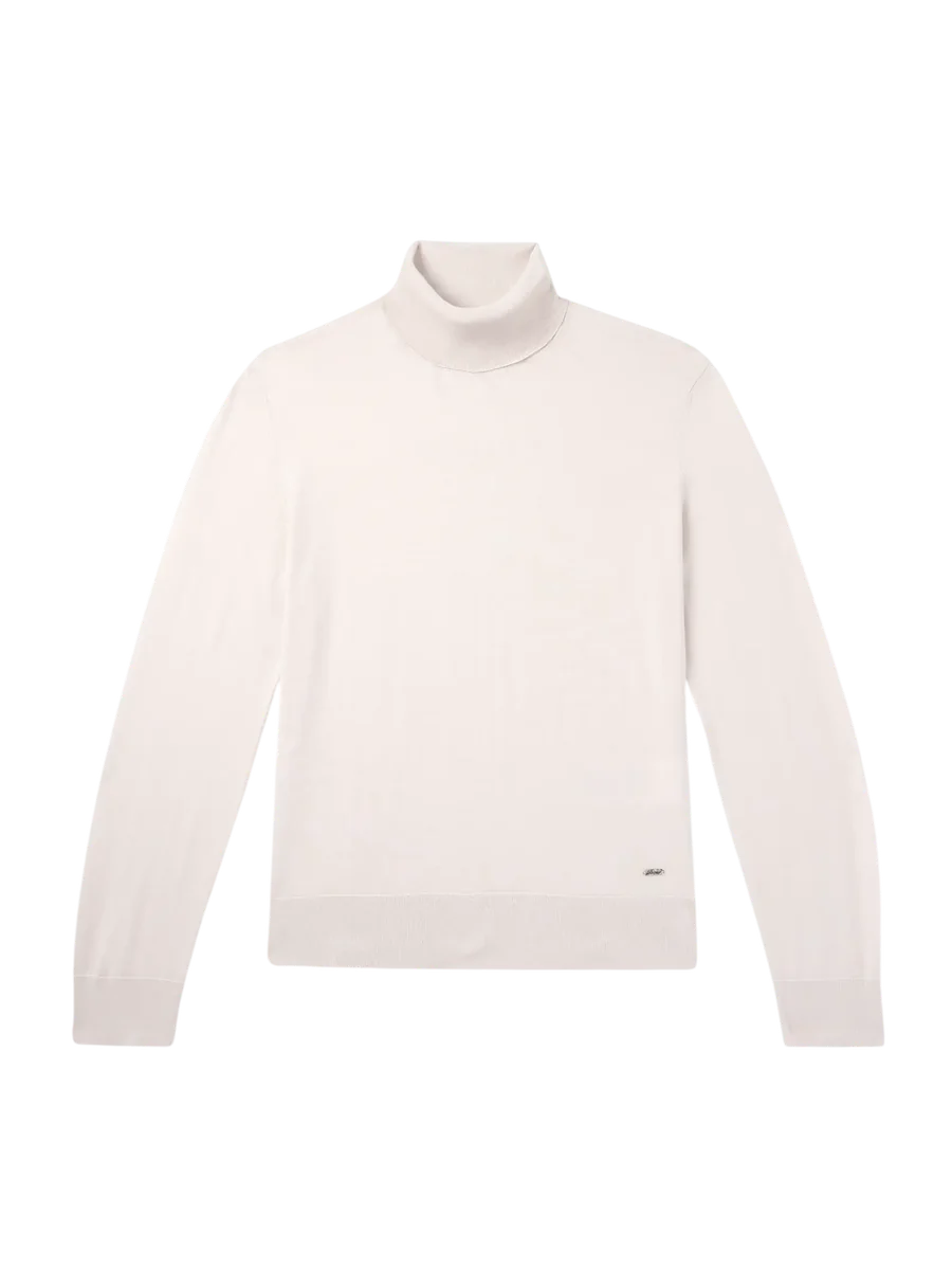 Cashmere And Silk-Blend Rollneck Sweater