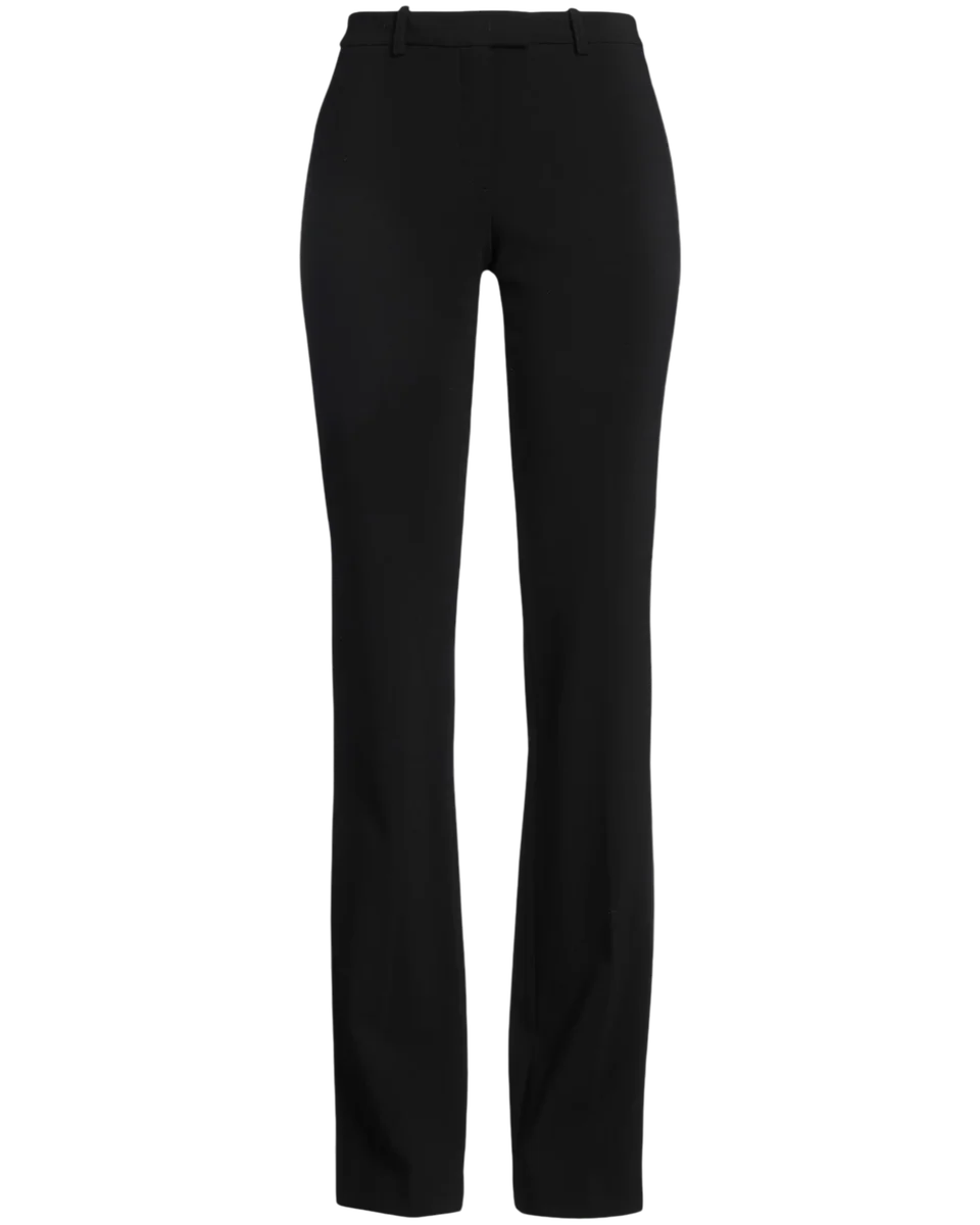 Bootcut Stretch Wool Blend Pants