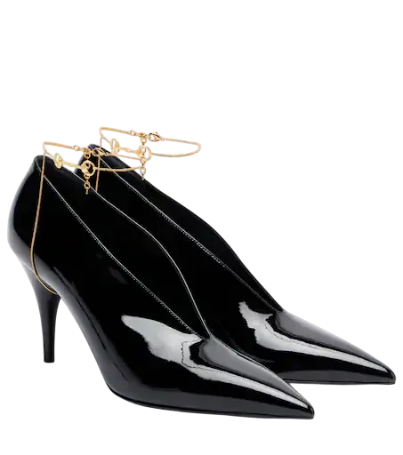 Gucci 97 Patent Leather Pumps