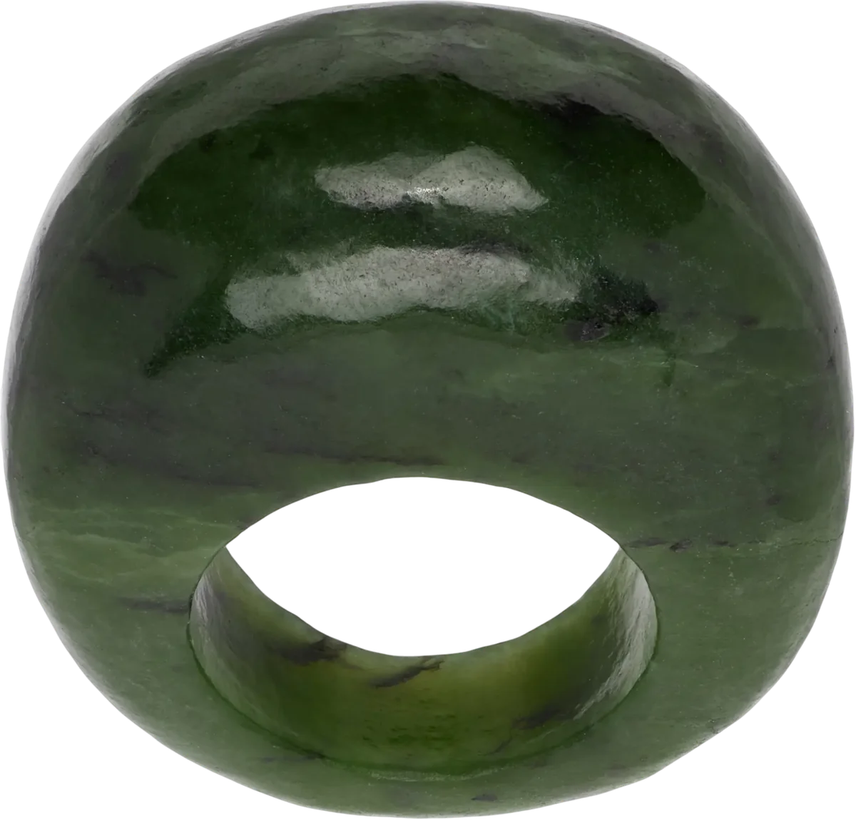 Jade Donut Ring