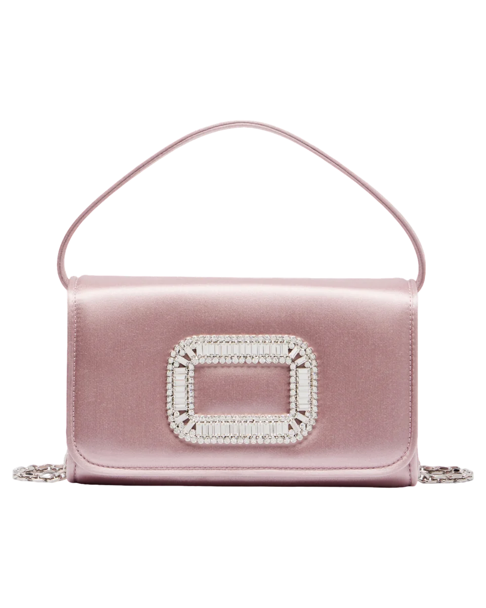 Pilgrim Micro Embellished Satin Vanity Bag