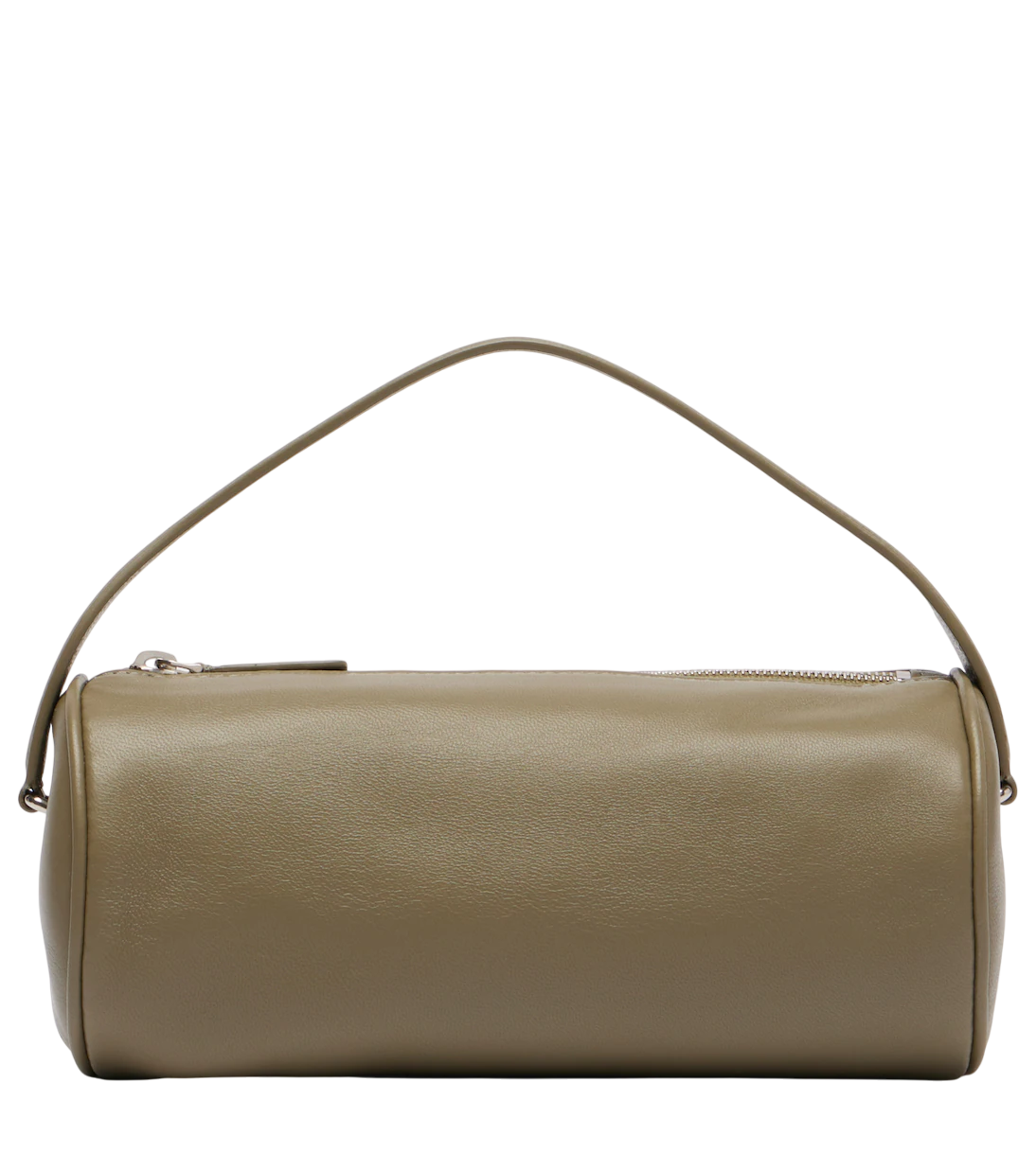 Round 90's Leather Tote Bag