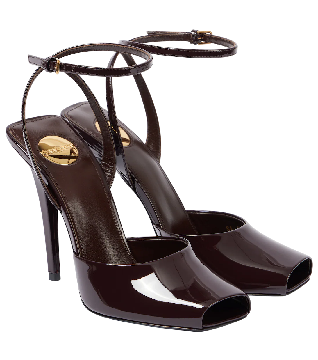 La Scandale 110 Patent Leather Sandals