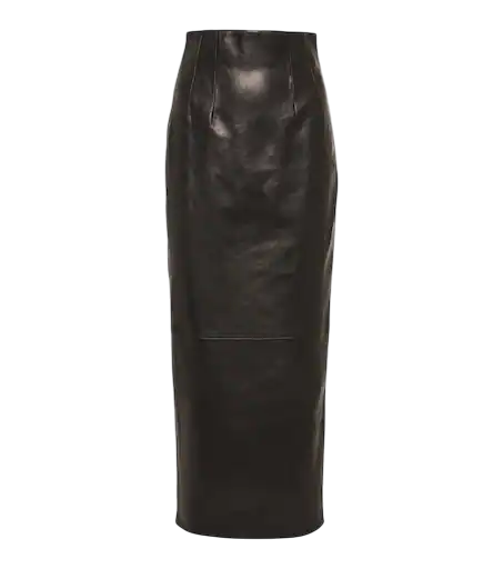 Loxley Leather Pencil Skirt