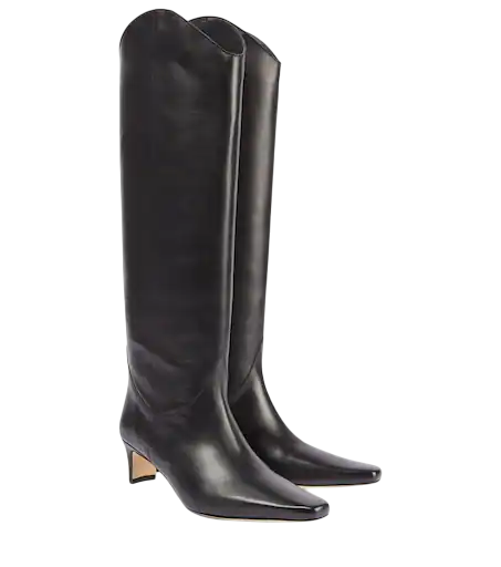 Western Wally 55 Leather Cowboy Boots