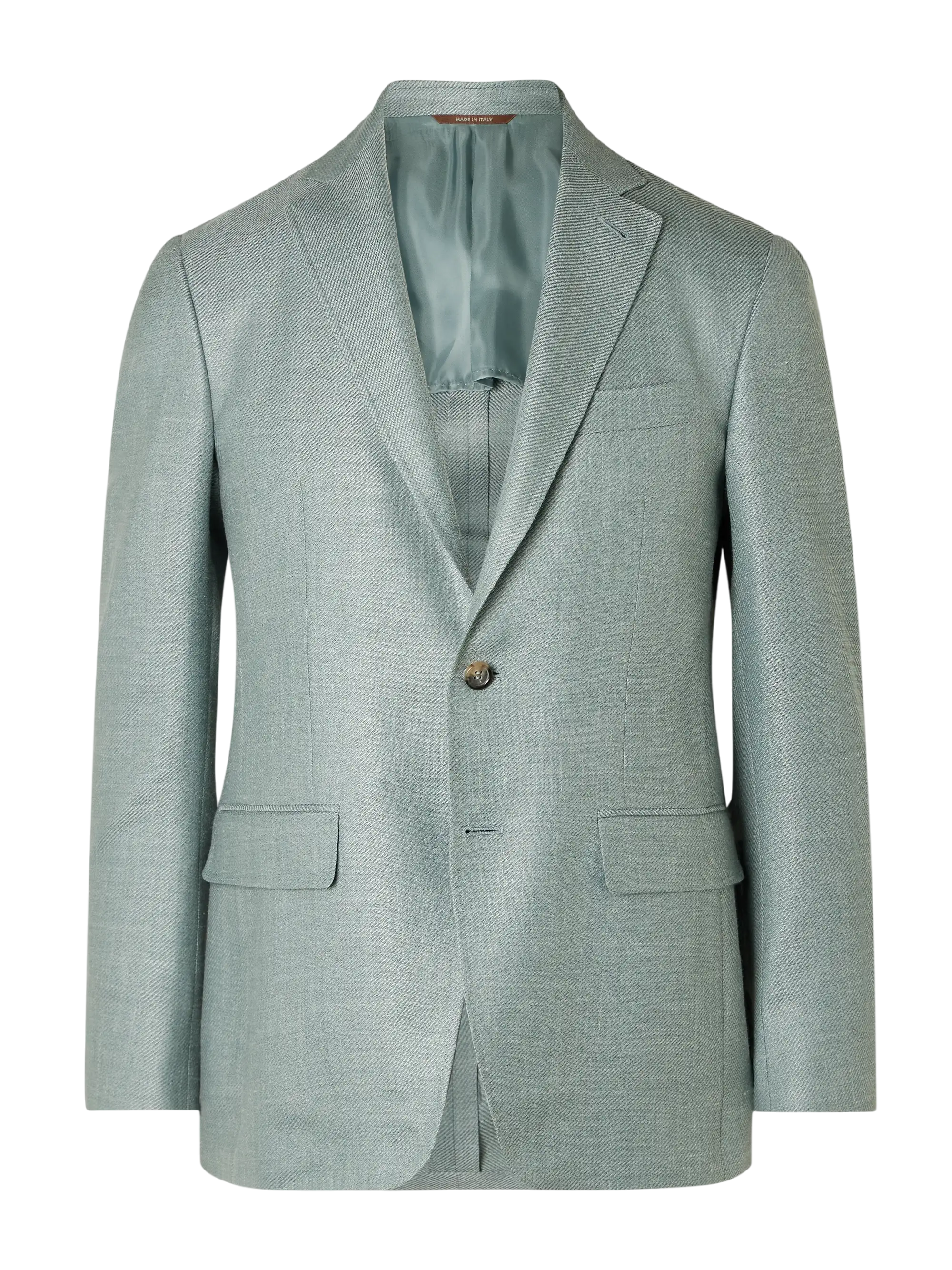 Canali Kei Wool, Silk And Linen-Blend Twill Blazer