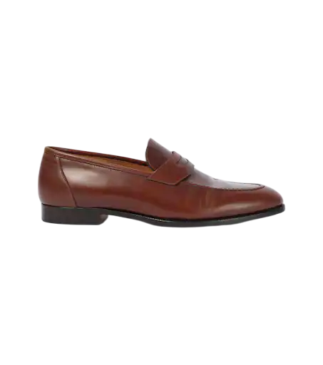 Sergio Leather Penny Loafers
