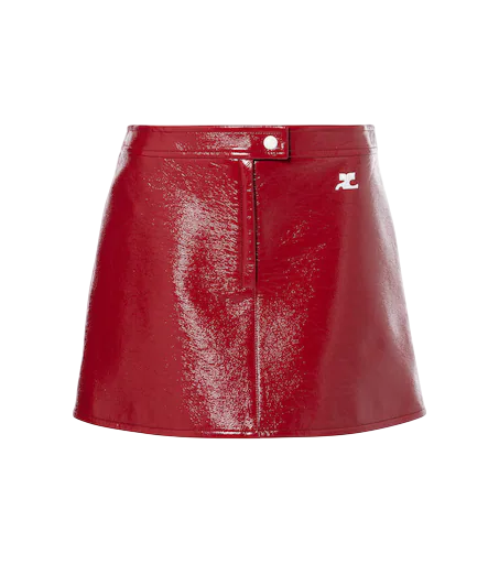 Reedition Vinyl Miniskirt