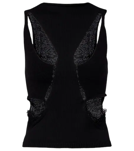 Alpaca-Trimmed Virgin Wool Top