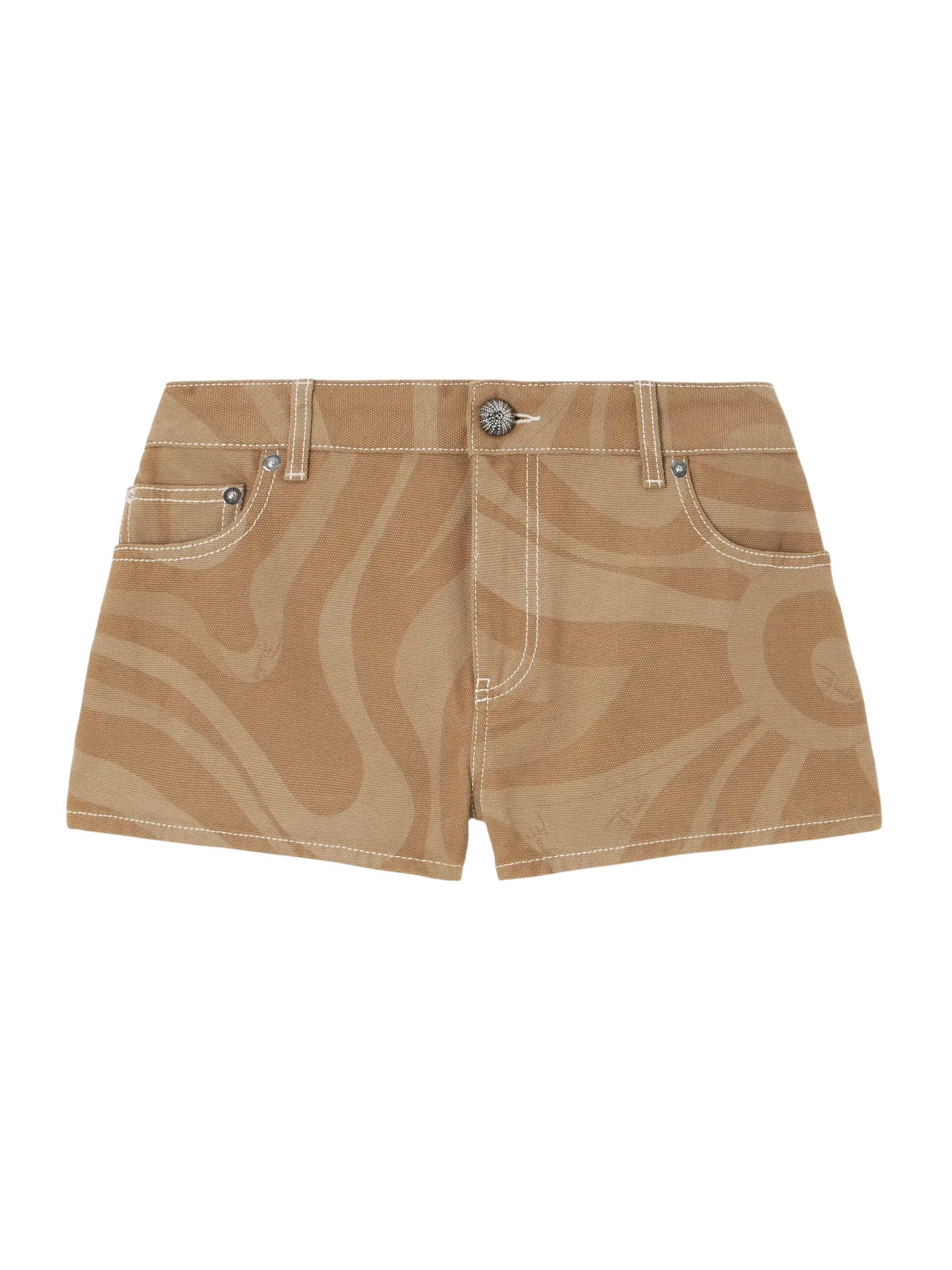 Pucci Printed Cotton-Canvas Shorts