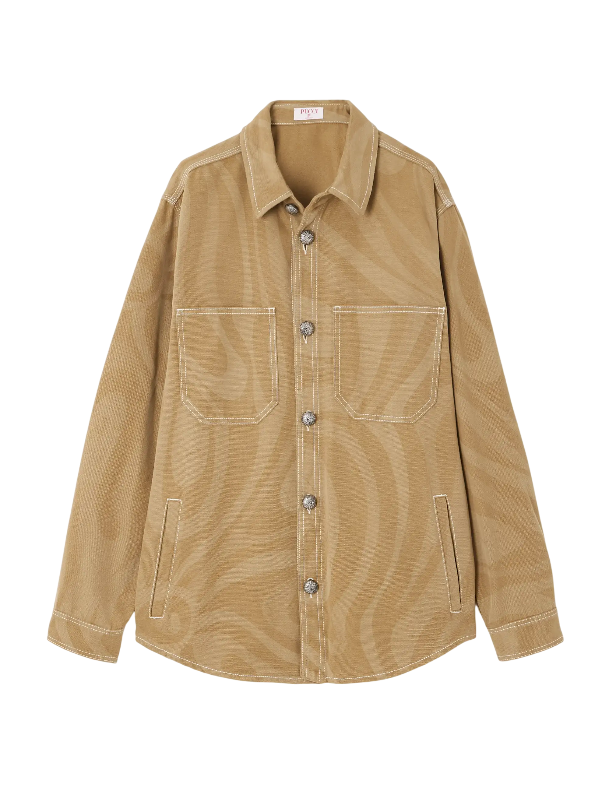 Printed Cotton-Canvas Jacket