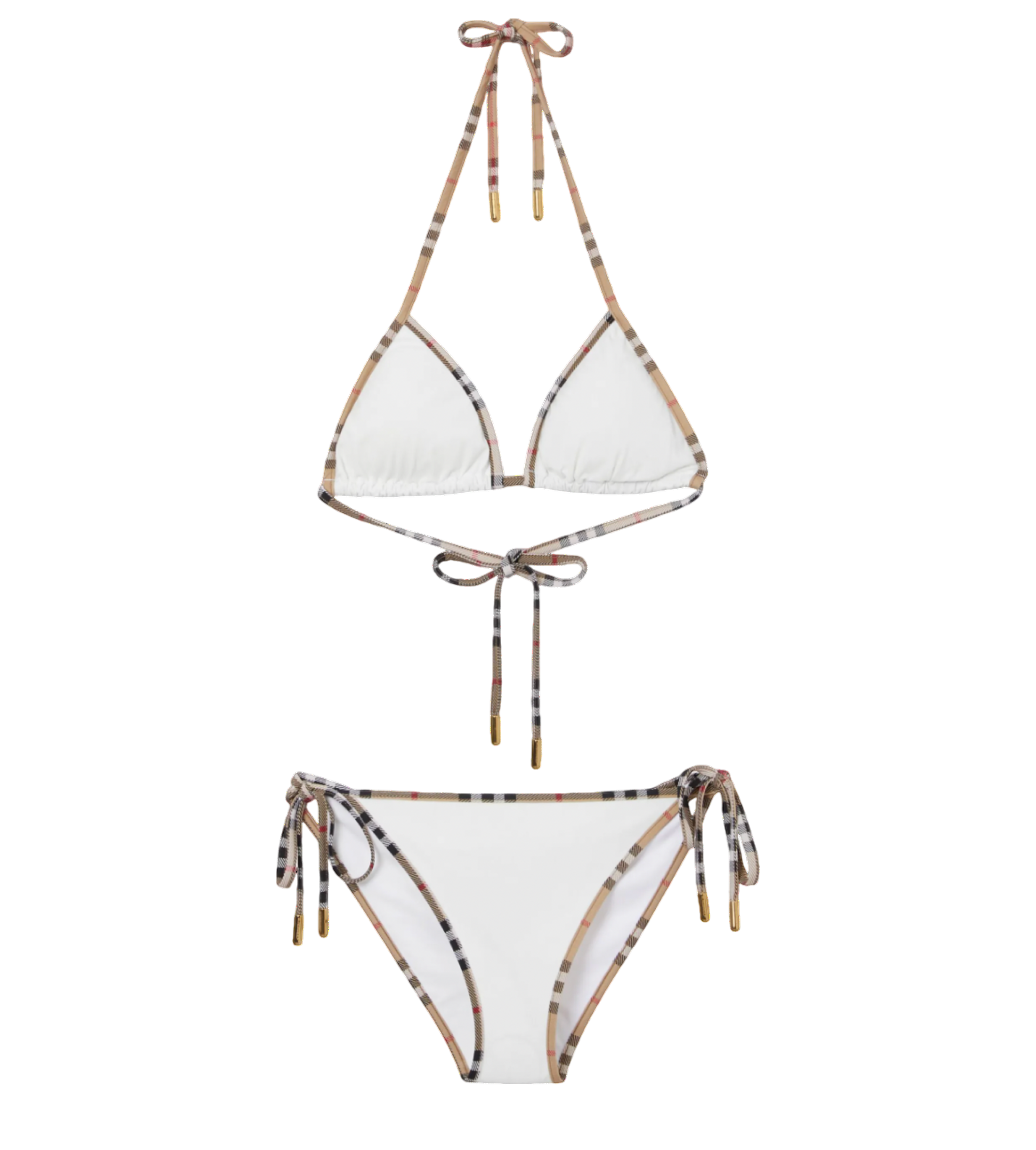 Vintage Check bikini set