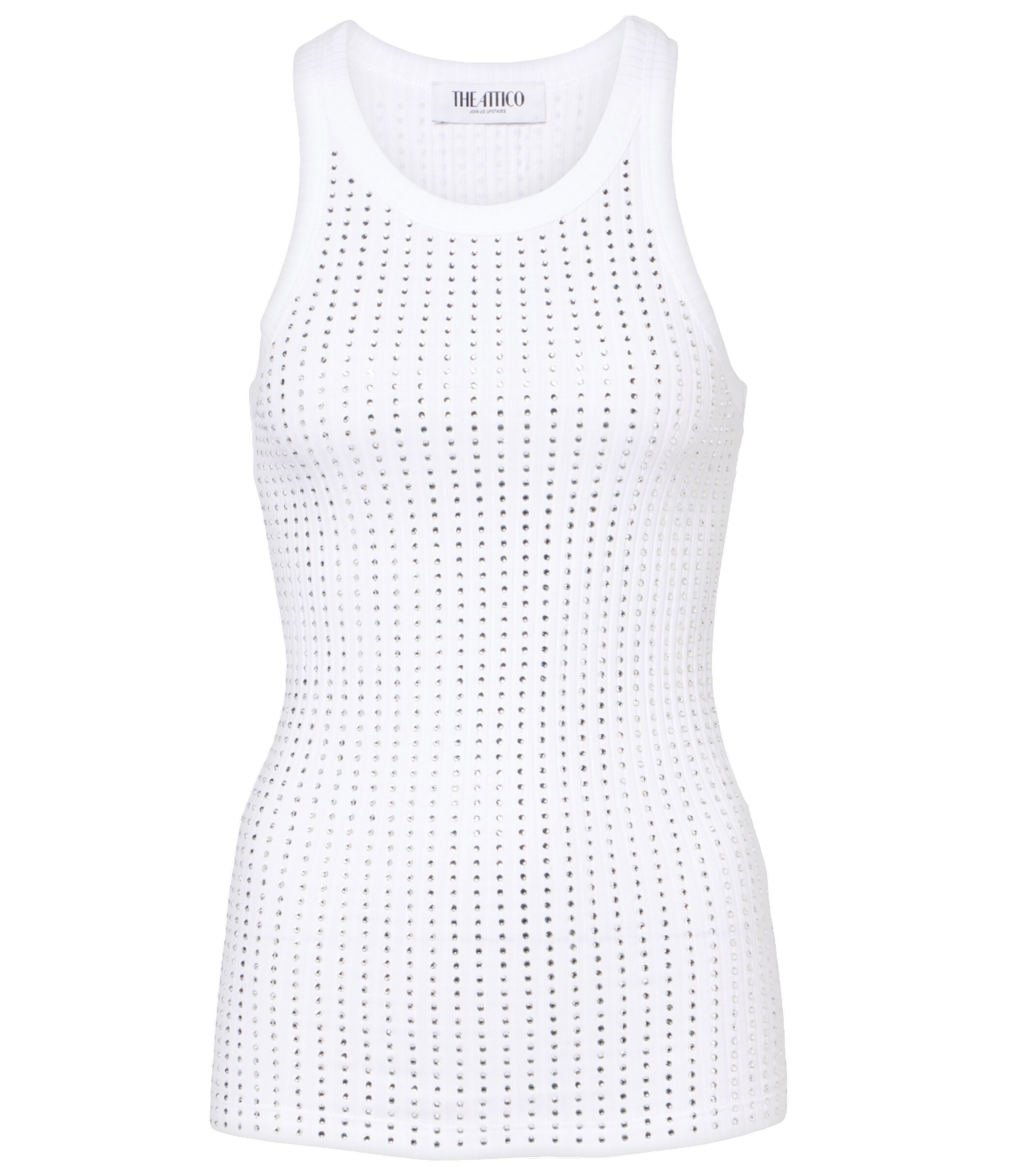 Embellished Cotton Jersey Top