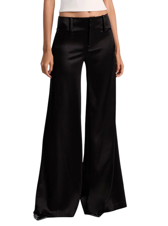 Olivia Satin Wide Leg Pant