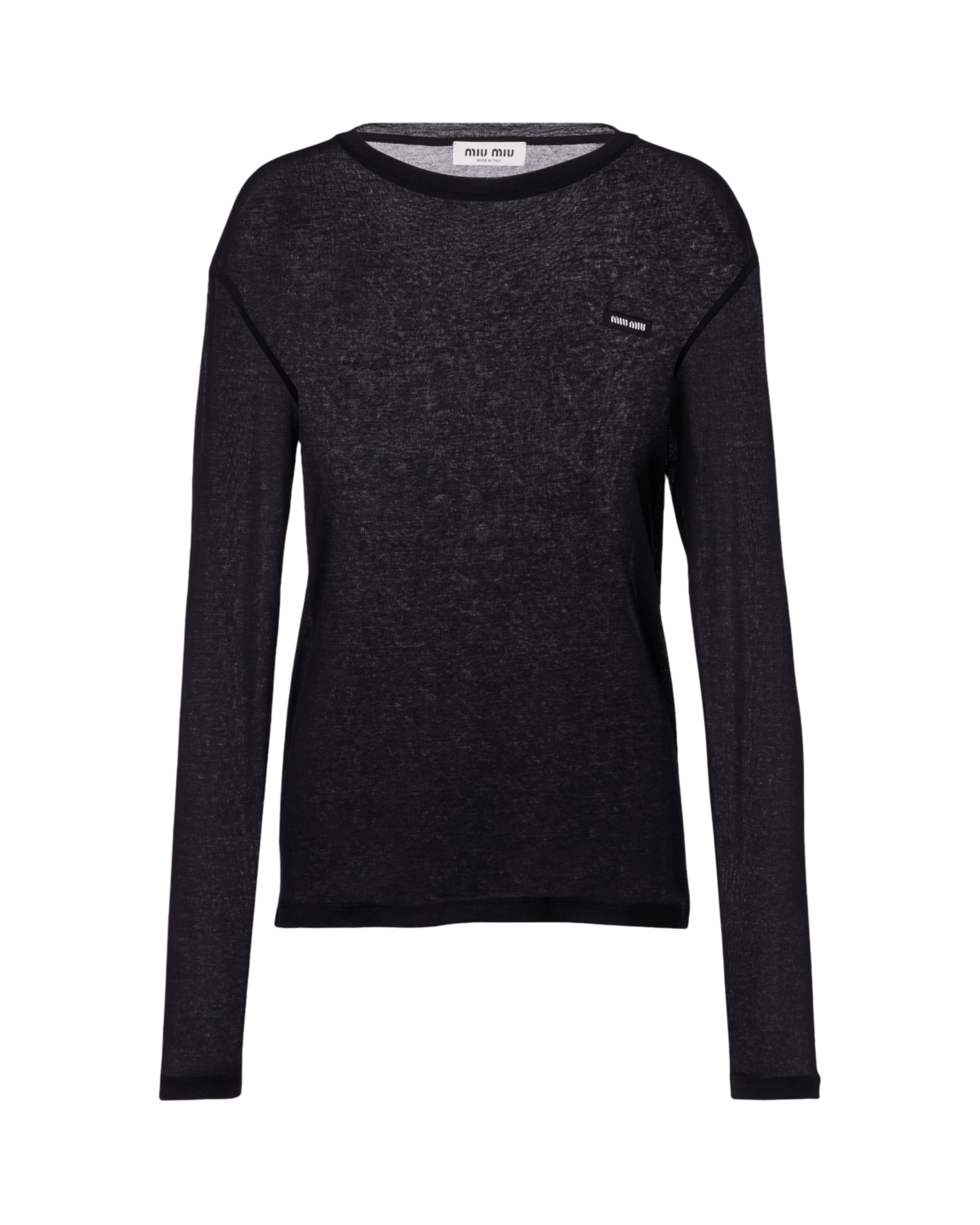 Embroidered cotton jersey T-shirt